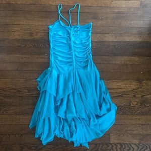 Moda International Ruched Ruffled Dress